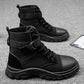 Fall Men's High Top Martin Boots Korean Style Trendy Locomotive Casual Shoes Student Canvas Shoes