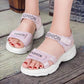 Sandals Ladies Students Korean Version  Roman Shoes Flat College Style Wild Summer Fashion Comfortable  Breathable