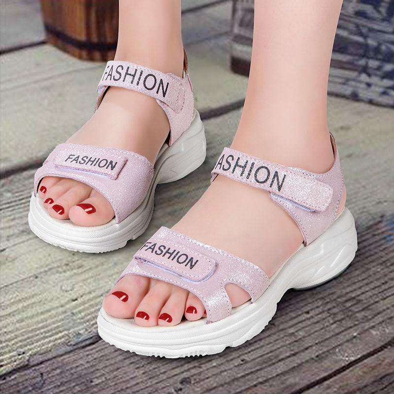 Sandals Ladies Students Korean Version  Roman Shoes Flat College Style Wild Summer Fashion Comfortable  Breathable