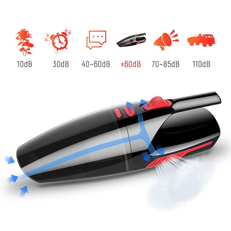 Wireless Car Vacuum Cleaner Portable Car Vacuum Cleaner Household Hand-held Vacuum Cleaner Stain Removal Tool