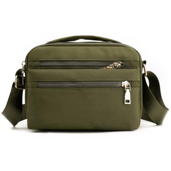 Women Nylon Shoulder Bag Waterproof Multi-pocket Zipper Bag Luxury Handbags Women Crossbody Bags Women Pouch Bag