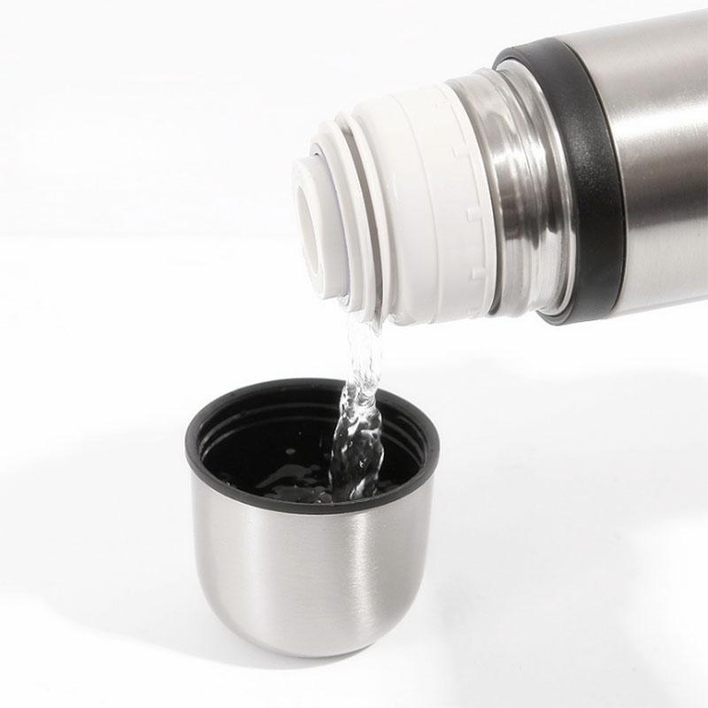 Thermos Cup Vacuum Flask 304 Stainless Steel Vacuum Adult Student Water Cup Children Tea Cup 500ml Business Cup Travel Cup