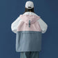 Large Size Women Jacket Spring Hooded Coat Casual Loose Windbreaker Comfortable Top for Youth