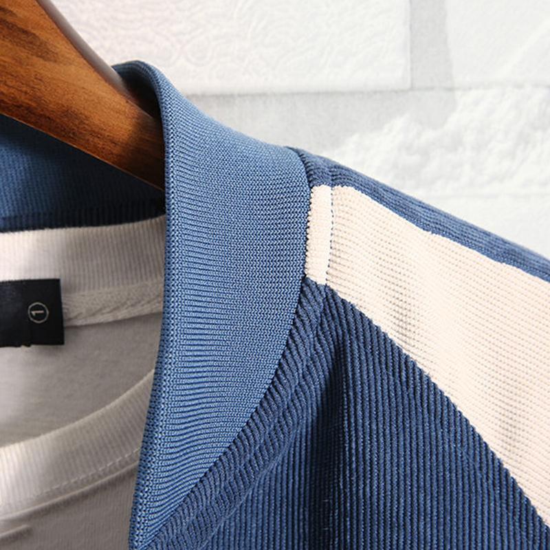 Men's Spring and Autumn Denim Jacket Casual Jacket Baseball Uniform Workwear Men's Long Sleeve Short Warm Button Jacket
