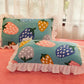Two-piece Coral Velvet Pillow Cover Winter Thick Soft Pillow Core Liner Cover Bedding