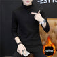 Autumn and winter warm slim body shirt long-sleeved T-shirt men fashion wild sweater men