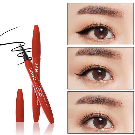[100 meters constantly  super waterproof] Eyeliner Waterproof Anti-dizzy Makeup Remover Eyeliner