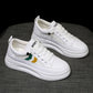 Thick-soled White Shoes All-match Casual Mesh Breathable Sneakers Mesh Shoes Lightweight and Breathable Increased Sole