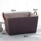 Household Woven Basket Large Size Dirty Clothes Storage Basket Toy Snack Storage Box