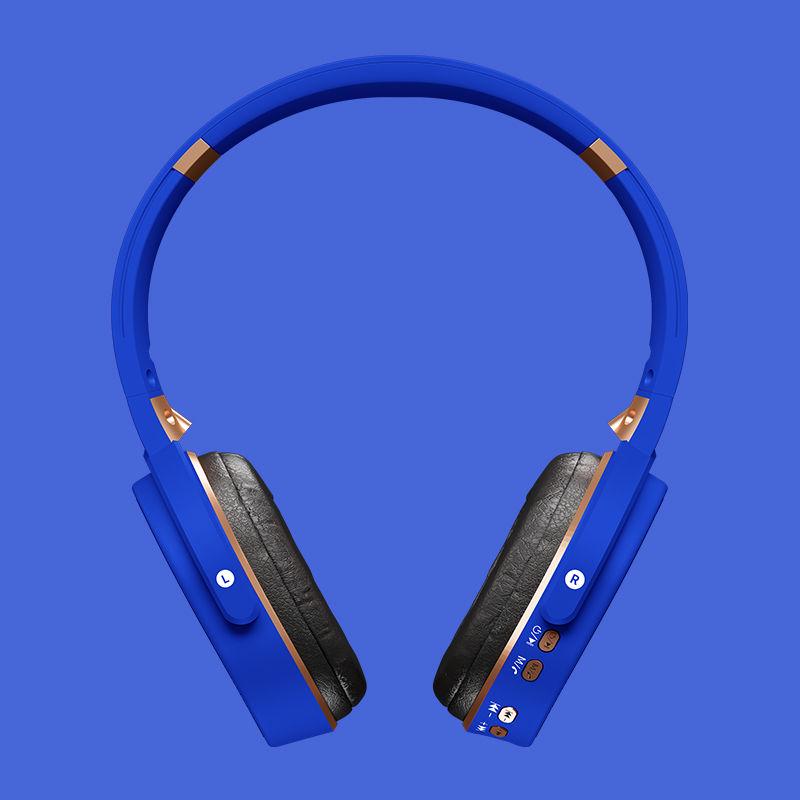 Wireless Headphones Bluetooth Stereo Stretchable Sports Mobile Phone Computer Universal Headphones