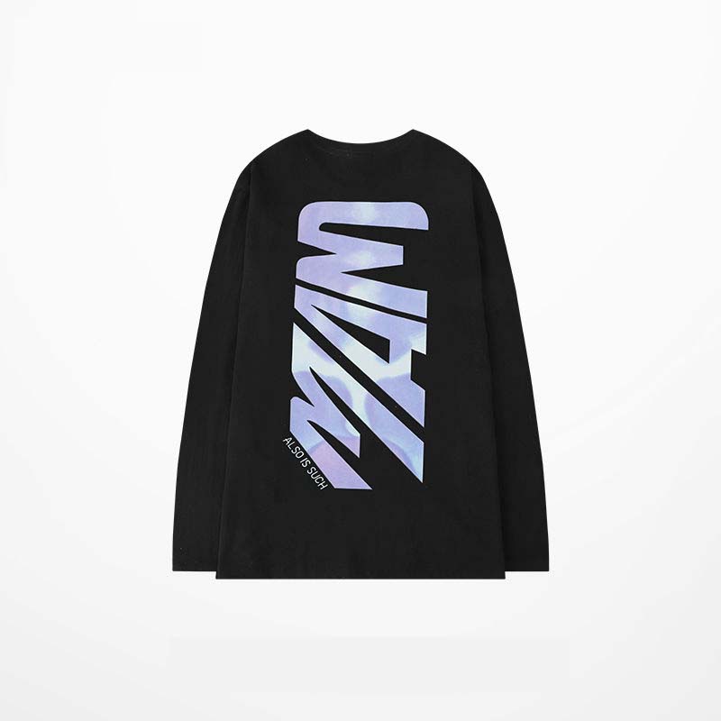 Hip-hop Long-sleeved Male National Trend New T-shirt Hip-hop Loose Ins Couple Bottoming Shirt