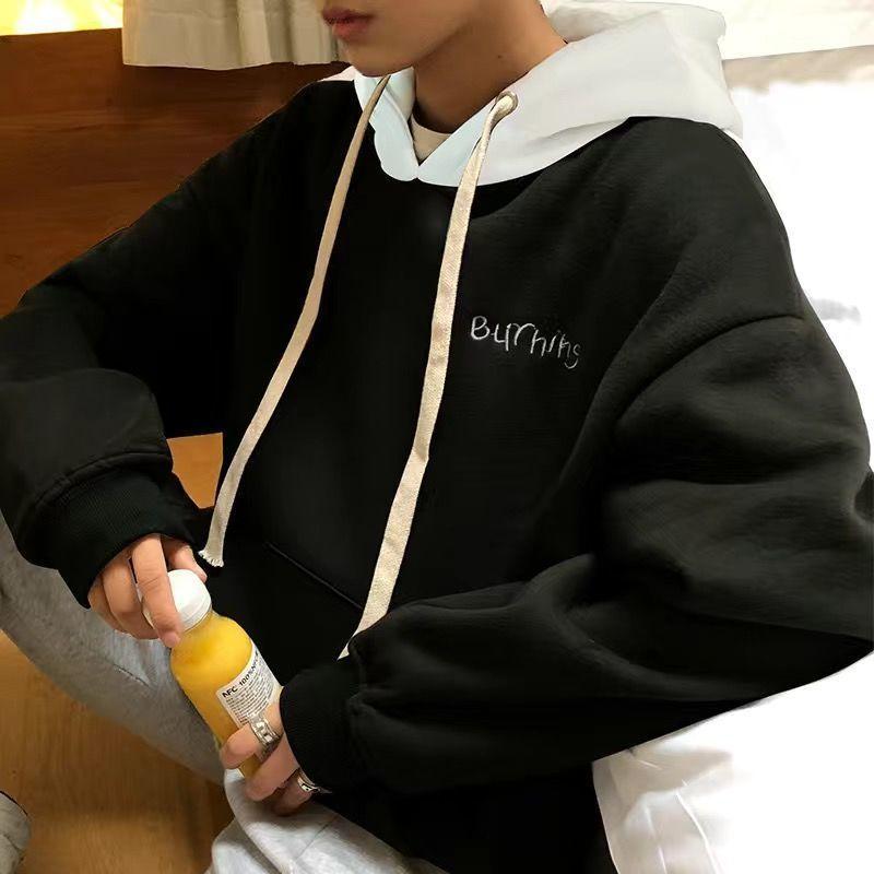Winter Men's Trendy Brand Ins Sweater Hip-hop Hoodie Boys Warm Loose Top