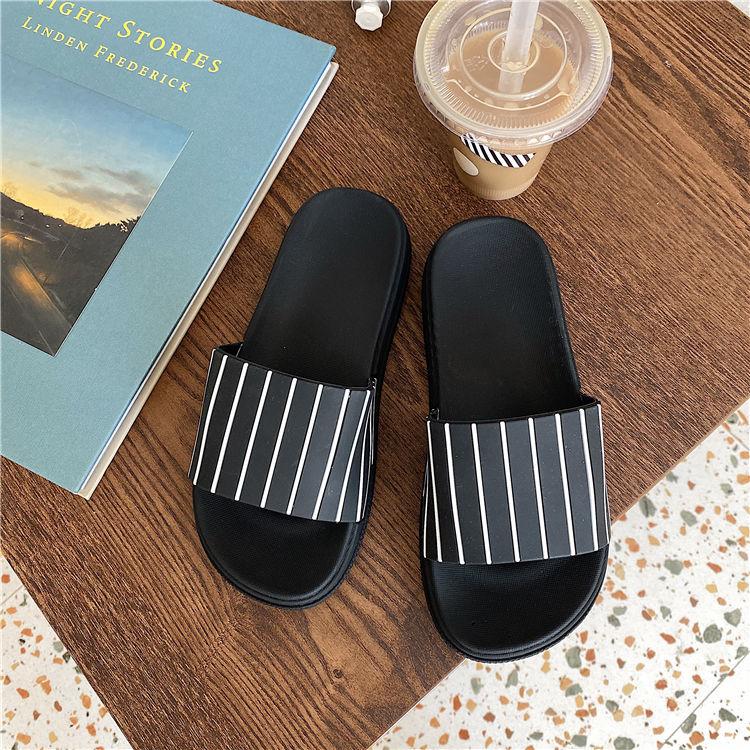 Slippers Women's Summer Wear Home Non-slip Flat Beach Shoes for Student Couples