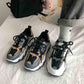 Plus Size 35-40 Ins Women Sneakers Girls Breathable Deodorant Running Basketball Shoes Shockproof Non-slip Shoes