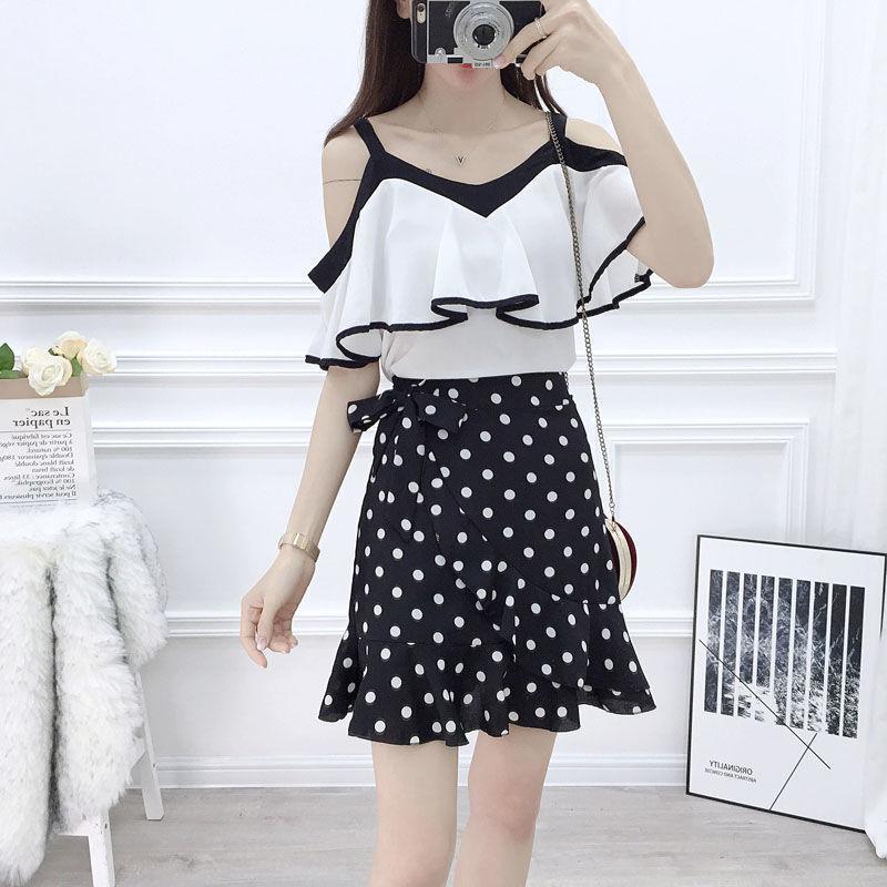 Bohemian Print Summer Skirts Womens Ruffle Floral Short Skirt High Waist Chiffon Beach Mini Skirt
