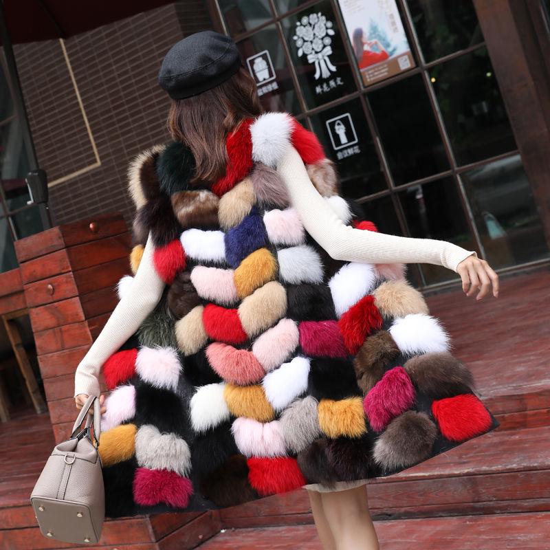 Winter Woman's Cotton Coat Winter cold warm Long sleeve jacket Trend Large size Fur coat