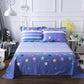 KING QUEEN TWIN Multi-size Can Choose Three-piece Suit Cotton Twill One-piece Bed Sheet Two-piece Pillowcase Breathable Foldable  Simple Style