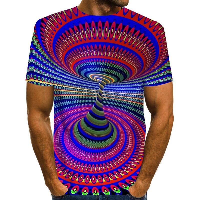 3D Printed T-shirt Personality Pullover Youth Fashion Half Sleeve Tees Casual and Comfortable Shirt Trend Clothing