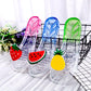 New Fruit Parent-child Slippers Female Summer Beach Fashion Transparent Slippers Soft Bottom