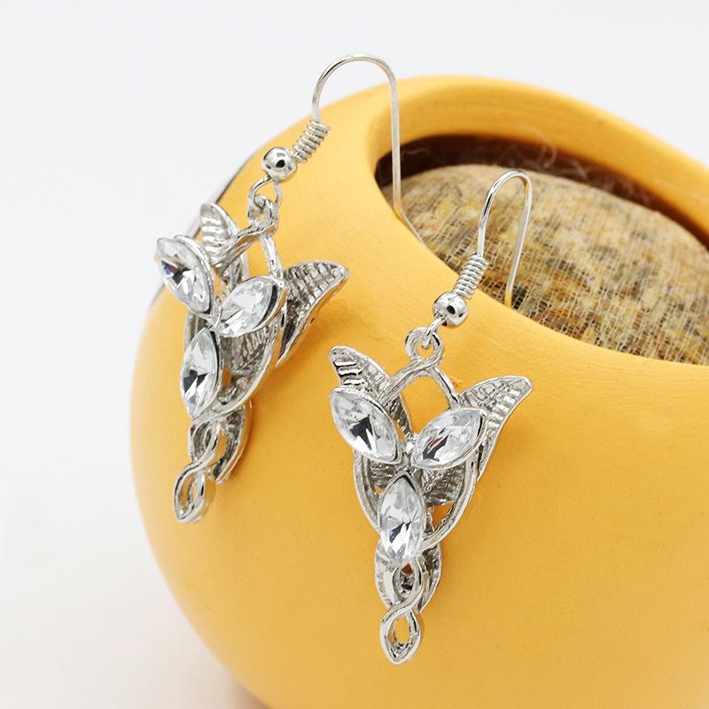 Lord of The Rings Lord of The Rings Elf Princess Comet Earrings