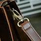Business Briefcase Men Retro Clamshell Large Capacity Crossbody Bags Waterproof Handbag Computer Bag