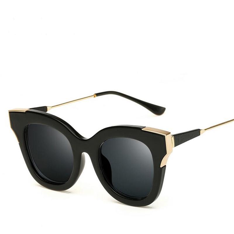 WTEMPO , Fashion Frame Decorative Women Sunglasses 2019 Trendy Personality UV400 Protective Retro Su