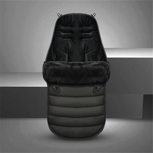 Winter Thick Sleeping Bags Warm Baby Sleepsack Envelope for Newborn Infant Windproof Stroller Cushion Footmuff  Pram