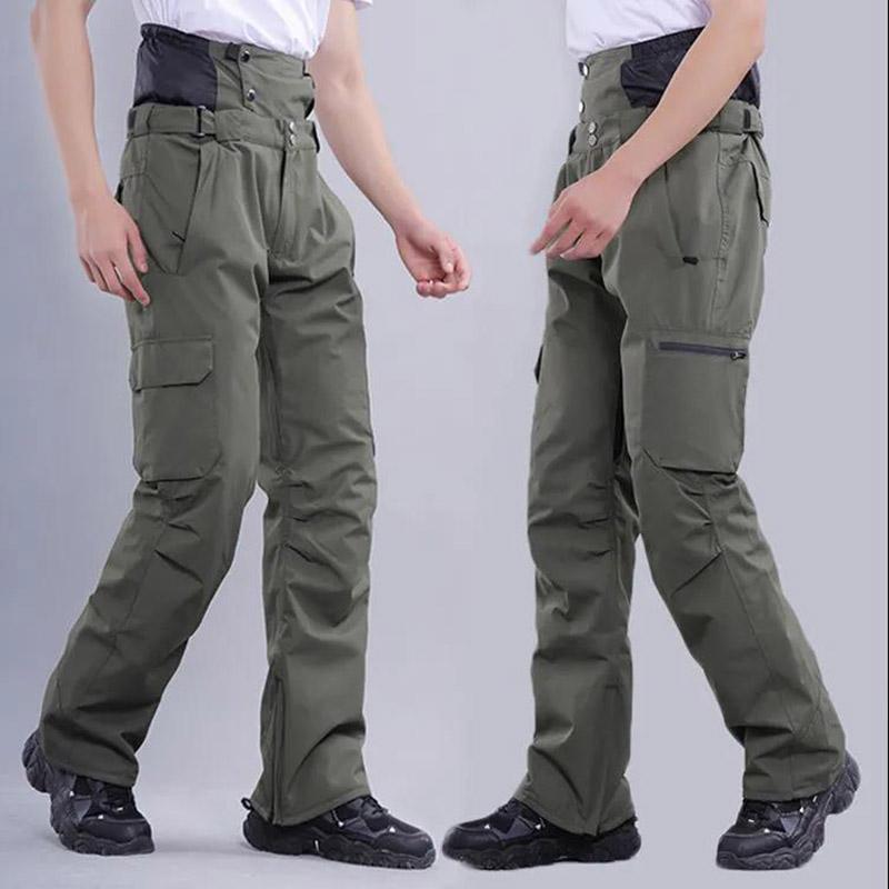 Outdoor Sportswear Unisex Waist Protection Snowboard Pants Waterproof and Wear-resistant Ski Warm-up Pants