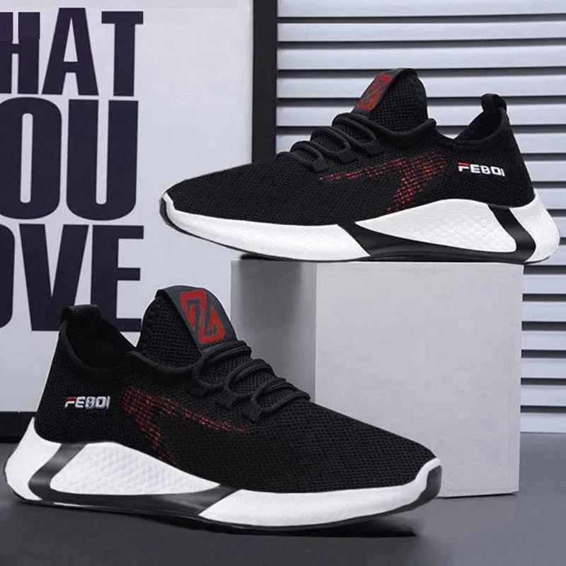Men's Winter Fleece Thickening Casual Sports Shoes Lightweight Warm Running Cotton Shoes