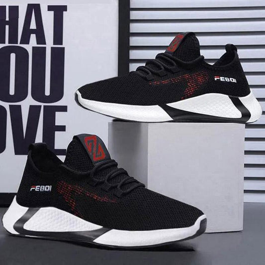 Men's Winter Fleece Thickening Casual Sports Shoes Lightweight Warm Running Cotton Shoes