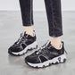 Spring Women's Shoes Sports Shoes Female Students Korean Version of The Ins Super Fire Daddy Shoes Running Casual Shoes