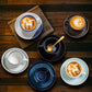 Ceramic Coffee Cup and Saucer European Retro Luxury Suit High-end Afternoon Tea Tableware Tea Cup with Spoon