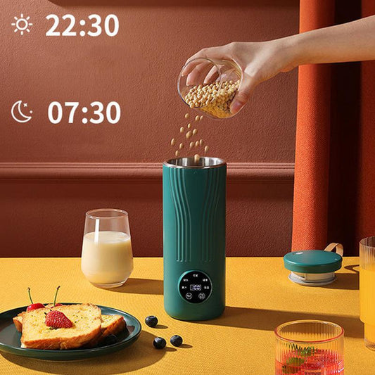 Mini Portable Soymilk Machine Small Household Automatic No Cooking No Filtering Multi-function Heating Broken Wall and No Residue