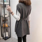 Korean Sweater Sweater Women's Bottomed Shirt Vest Two-piece Set Loose Women's Versatile Long Sleeve