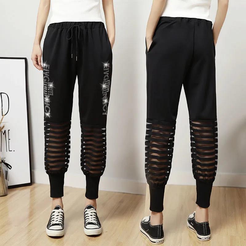 Large Size Can Wear Harem Pants Women Loose and Thin Korean Version of Bloomers Casual Footwear Pants Women