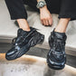 Functional Wind White Black Shoes Sports Casual Daddy Shoes Men's Super Fire Wild Pure Color Simple Couple Shoes