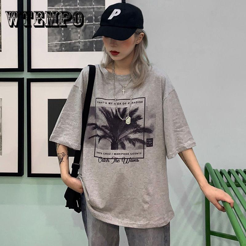 O-neck T-Shirts Summer Short Sleeve T Shirt Women Harajuku Printed T-shirt Casual Tee Tops Women