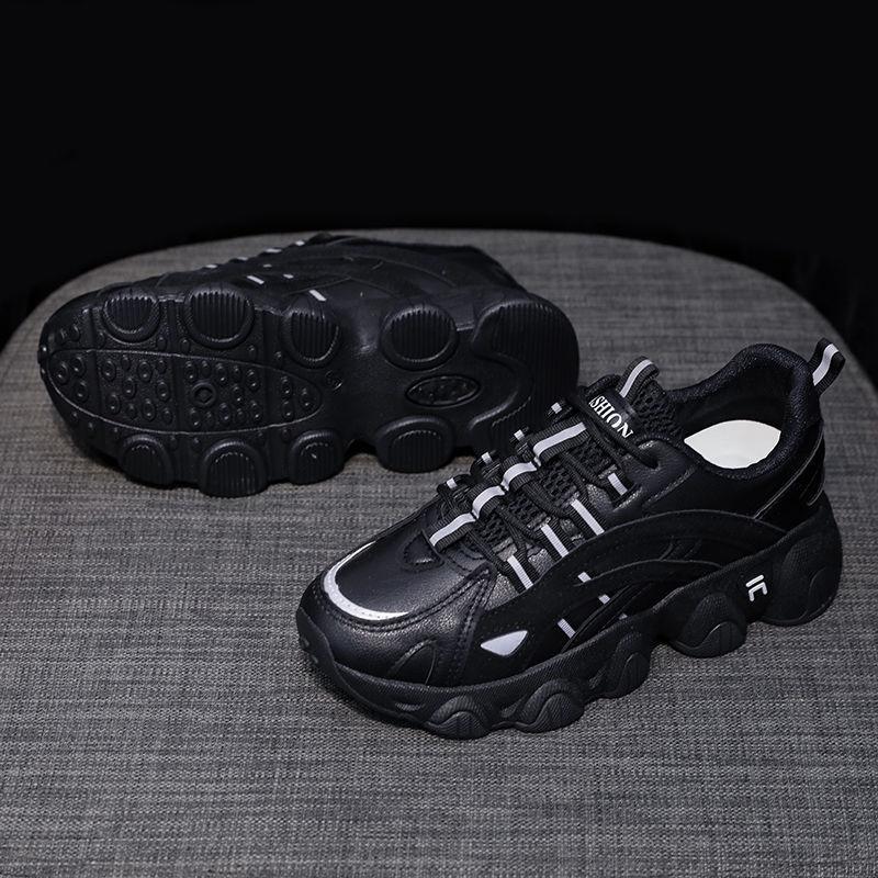 Spring  Summer Fashion Female Student Sports Shoes Fashion Thick-soled Increased Street Shooting Casual Shoes Women