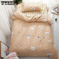 Bed Flat Sheet 100% Cotton Bedding Set Duvet Cover Pillowcase Quilt Cover Bedclothes