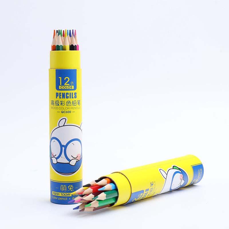 12/24 Oily Colored Pencils for Students' Drawing and Hand-painting