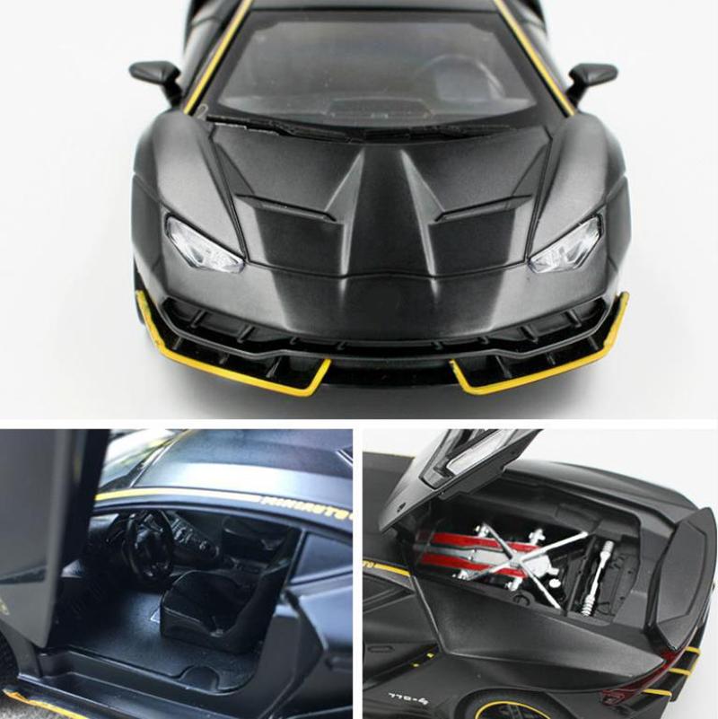 High Imitation Sports Car Car Accessories Center Console Decoration Zinc Alloy Supercar Model