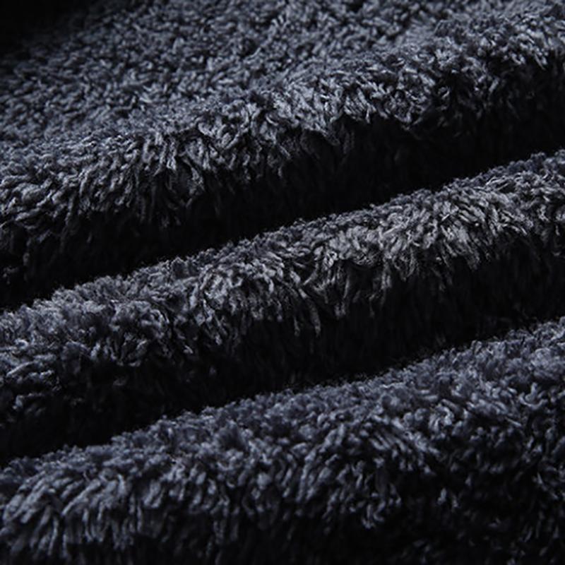 Autumn and Winter Men's Sweater Cardigan Zipper Sweatshirts Loose Knit Sweater Warm Sweater