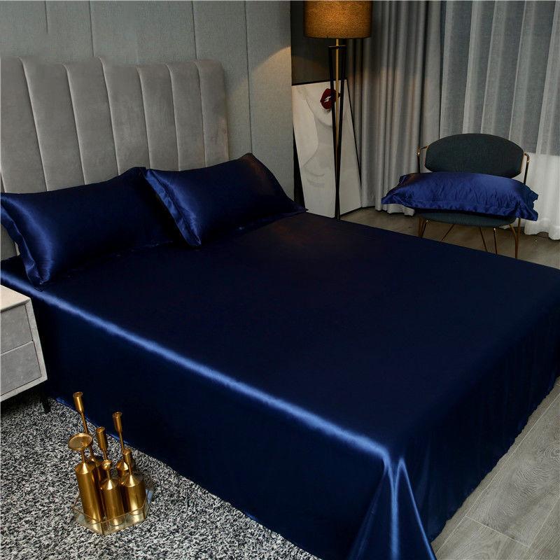 Skin-friendly Home Ice Silk Sheets Silky Summer Student Dormitory Sheets