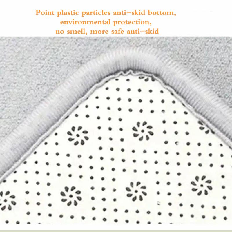 Water Absorbent Door Mat Entrance Mat Bathroom Toilet Non Slip Mat Household Kitchen Carpet