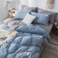 Modern Simple Pure Cotton Bedding Set Solid Color Four-piece Single Double Bed