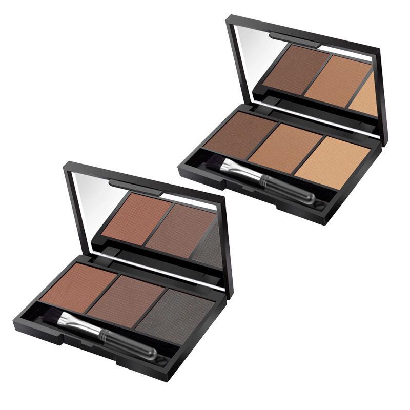 Tri-color eyebrow waterproof Sweat-proof non-bleaching long-lasting non-blooming eyebrow pencil