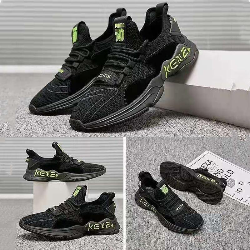 Casual Sports Clearance Men's Shoes Korean Trend Wild Running Shoes Lightweight Wear-resistant Fashion Youth Travel Shoes