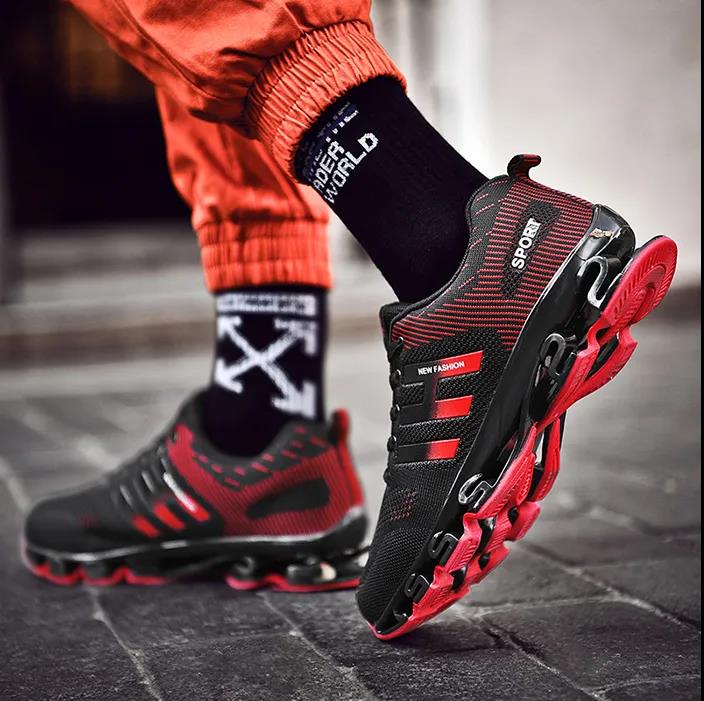 Men Running Shoes Outdoor Breathable Jogging Sport blade Shoes For Men's Walking Sneakers