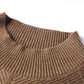 Men's Long-sleeved Knitted Sweater Plus Size Autumn and Winter Warm and Cold Round Neck Bottoming Sweater