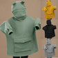 Women's Sweatershirt Zipper 3D Pocket Cute Frog Design Pullover Sweater Coat